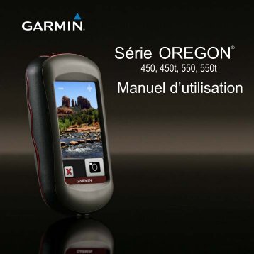 Garmin Oregon 550 GPS,Korea - Manuel d utilisation