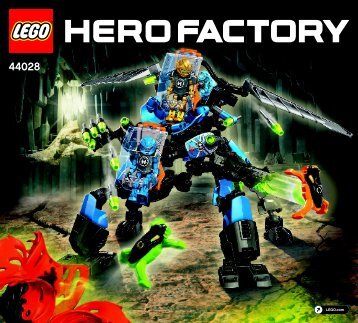 Lego SURGE & ROCKA COMBAT MACHINE - 44028 (2014) - SURGE & ROCKA COMBAT MACHINE BI 3017 / 48 - 65g 44028 V39