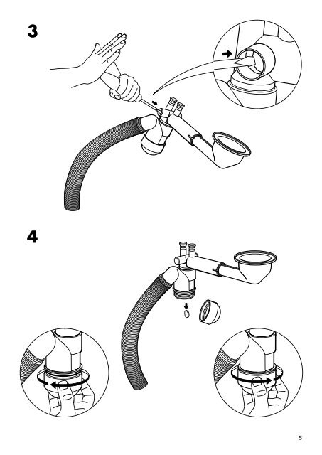 Ikea FYNDIG &amp;eacute;Vier &amp;agrave; Encastrer 1 Bac - S49896361 - Plan(s) de montage