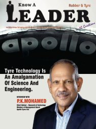 Interview With A Tyre Leader_PK Mohamed_Apollo Tyres