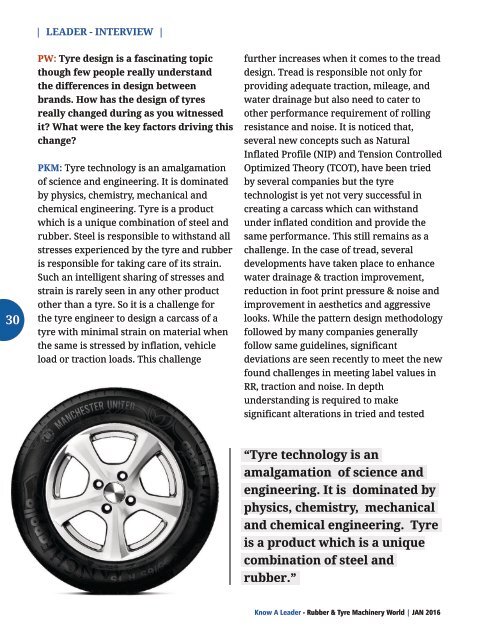 Interview With A Tyre Leader_PK Mohamed_Apollo Tyres