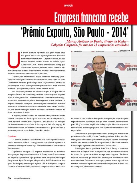 revista ACIF - janeiro 2015