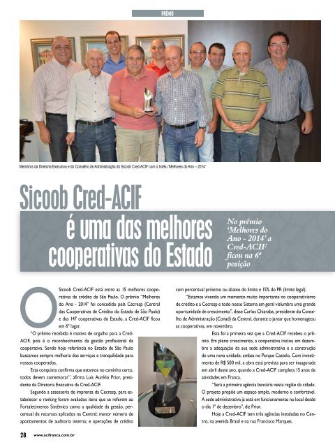 revista ACIF - janeiro 2015