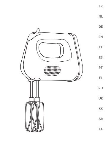 Moulinex batteur performa blanc - HM301100 - Modes d'emploi batteur performa blanc Moulinex