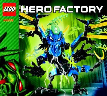 Lego DRAGON BOLT - 44009 (2013) - SURGE BI 3017 / 48 - 65g-44009 V39