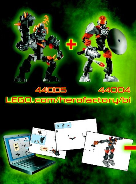 Lego BRUIZER - 44005 (2013) - Rocka XL BI 3022/32-65G-44005 V.39