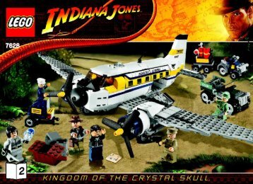Lego Peril in Peru - 7628 (2008) - River Chase BUILD. INST. 7628 - 2/2