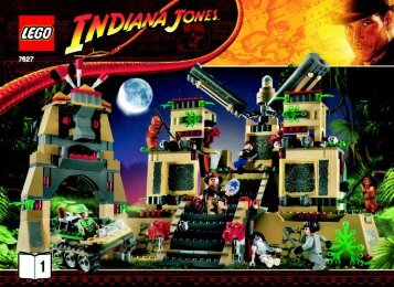 Lego Temple of the Crystal Skull - 7627 (2008) - River Chase BUILD.INST.-7627 BOOK 1/2