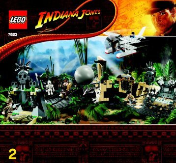 Lego Temple Escape - 7623 (2008) - Ambush in Cairo BUILD.INSTR. 7623 - BOOK 2