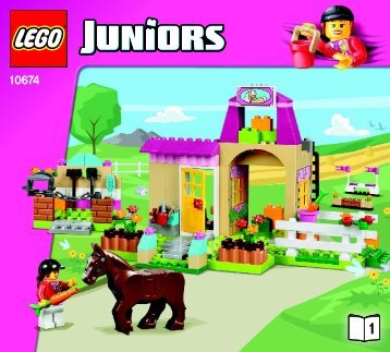 Lego Pony Farm - 10674 (2014) - Pony Farm BI 3017 / 40 - 65g-10674 BOOK 1/2 V29