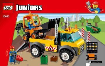 Lego Road Work Truck - 10683 (2015) - Pony Farm BI 3004/56 - 10683 V29