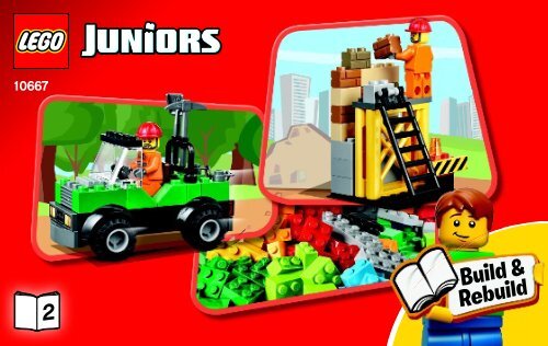 Lego LEGO&amp;reg; Juniors Construction - 10667 (2014) - Vehicle Suitcase  BI 3003/20- 10667 BOOK 2/2 V29