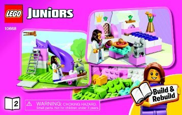 Lego The Princess Play Castle - 10668 (2014) - Vehicle Suitcase BI 3003/20 - 10668 BOOK 2/2 V39