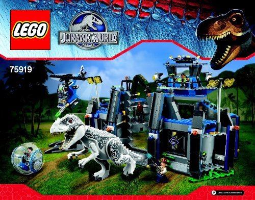 Lego Indominus rex&trade; Breakout - 75919 (2015) - Pteranodon Capture BI 3016/212+4/65+200g - 75919 V29