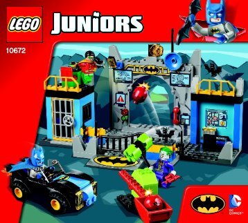 Lego Batmanâ¢: Defend the Batcave - 10672 (2014) - Vehicle Suitcase BI 3017 / 48 - 65g-10672 V29