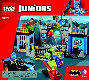 Lego Batmanâ¢: Defend the Batcave - 10672 (2014) - Vehicle Suitcase BI 3017 / 48 - 65g-10672 V39