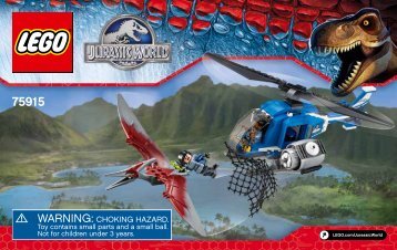 Lego Pteranodon Capture - 75915 (2015) - Pteranodon Capture BI 3004/80+4 75915 V39