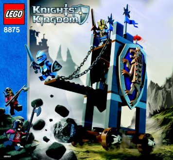 Lego King's Siege Tower - 8875 (2005) - Battle Wagon BI 8875 IN