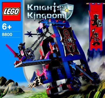 Lego Vladek's Siege Engine - 8800 (2004) - Knights' Castle Wall BI, 8800