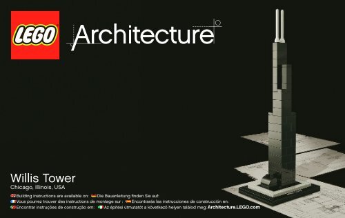 Lego Willis Tower - 21000 (2008) - Willis Tower BI 3004/16 - 115g - 21000 V29