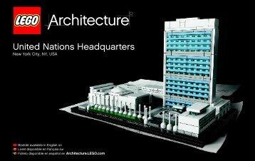 Lego United Nations Headquarters - 21018 (2013) - Robieâ¢ House BI 3004/116+4/115+350g 21018 V.39