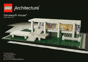 Lego Farnsworth Houseâ¢ - 21009 (2011) - Willis Tower BI  235 x 165-21009 V.29