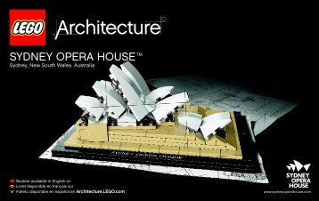 Lego Sydney Opera Houseâ¢ - 21012 (2012) - Robieâ¢ House BI 3004/80+4-115g*- ART 21012 V39