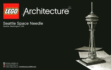 Lego Seattle Space Needle - 21003 (2008) - Willis Tower BI 3004/20-115g-21003 V.39