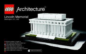 Lego Lincoln Memorial - 21022 (2015) - Trevi Fountain BI 3004/64+4/115+350g 21022 V29