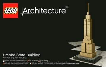 Lego Empire State Building - 21002 (2008) - Willis Tower BI 3004/20-115g - 21002 V29