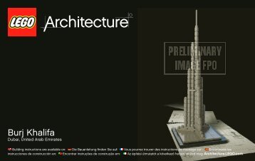 Lego Burj Khalifa - 21008 (2011) - Willis Tower BI 3004/32+4-115+150g 21008v29