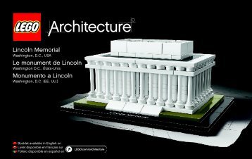 Lego Lincoln Memorial - 21022 (2015) - Trevi Fountain BI 3004/80+4/115+350g 21022 V39