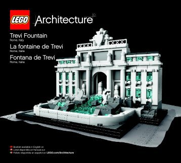 Lego Trevi Fountain - 21020 (2014) - Trevi Fountain BI 3017 / 152+4 / 115/350g, 21020 V39