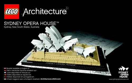 Lego Sydney Opera House&trade; - 21012 (2012) - Robie&trade; House BI 3004/80+4-115g*- ART 21012 V29