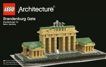 Lego Brandenburg Gate - 21011 (2011) - Robieâ¢ House BI 3004 52+4-115+150 FOR 21011 V39