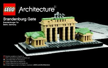 Lego Brandenburg Gate - 21011 (2011) - Robieâ¢ House BI 3004 / 60+4 / 115+150g FOR 21011 V29