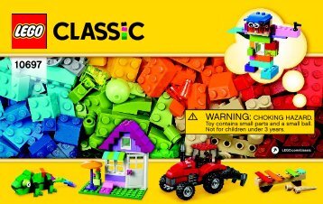 Lego LEGOÂ® Large Creative Box - 10697 (2015) - LEGOÂ® Creative Building Box BI 3004/80+4, 10697 V39