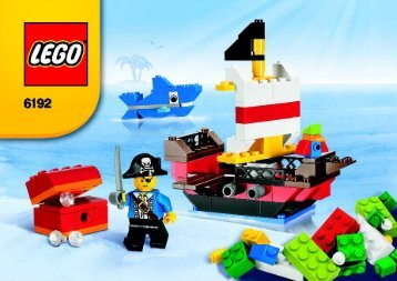 Lego LEGOÂ® Pirate Building Set - 6192 (2008) - LEGOÂ® Fire Fighter Building Set BI 3001/24 - 6192 V29