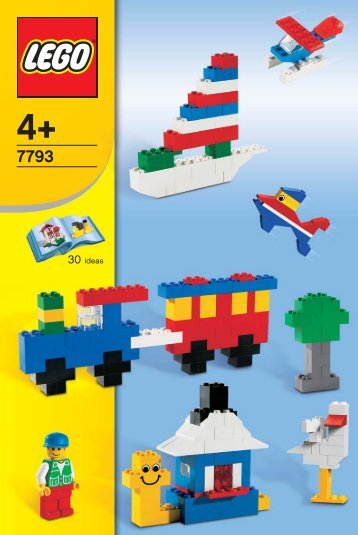 Lego LEGOÂ® Standard Starter Set - 7793 (2006) - Co-pack TRU BUILD.INST. 3002 /7793/IN
