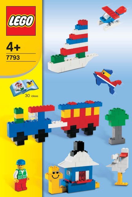 Lego LEGO&reg; Standard Starter Set - 7793 (2006) - Co-pack TRU BUILD.INST. 3002 /7793/IN