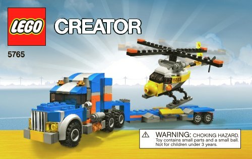 Lego Transport Truck - 5765 (2010) - Transport Truck BI 3004/64 - 5765 V 39 1/2