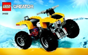 Lego Turbo Quad - 31022 (2014) - Twinblade Adventures BI 3004/56 - 31022 BOOK 1/2 V29