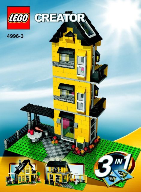Benign Observation Rejsende købmand Lego Beach House - 4996 (2008) - Fast flyers BUILDING INSTR., 4996, 3/3
