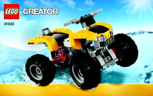 Lego Turbo Quad - 31022 (2014) - Twinblade Adventures BI 3004/56 - 31022 BOOK 1/2 V39