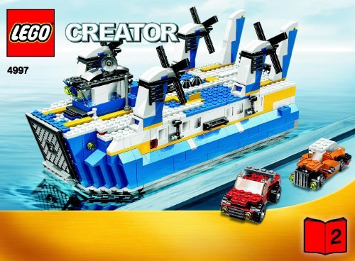 Lego Transport Ferry - 4997 (2008) - Transport Ferry BUILD.INST. 4997 BOOK 5