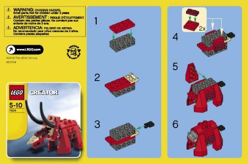 Lego deals apple instructions