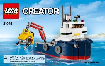 Lego Ocean Explorer - 31045 (2015) - Desert Racers BI 3004/52, 31045 1/3 V39