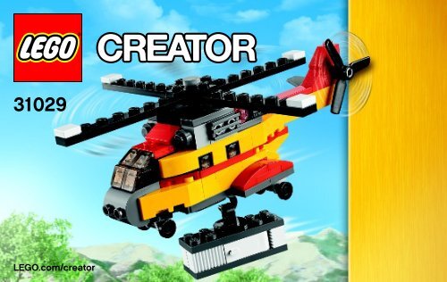 Lego Cargo Heli - 31029 (2014) - Twinblade Adventures BI 3003/36- 31029 V29 1/3