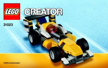 Lego Yellow Racers - 31023 (2014) - Twinblade Adventures BI 3004/60+4 - 31023 2/3 V39