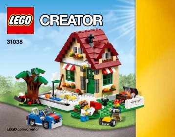 Lego Changing Seasons - 31038 (2015) - Red Go-Kart BI 3016/80+4/65+115g - 31038 V29 1/3